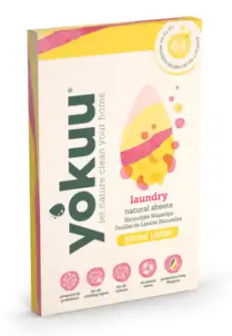 De Online Drogist Yokuu Wasstrips Fresh Linen 32ST aanbieding