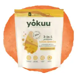 De Online Drogist Yokuu 3-in-1 Toilet Bom Fresh Summer Breeze 30ST aanbieding