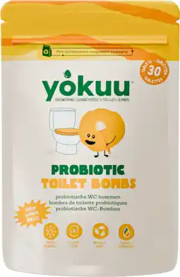 De Online Drogist Yokuu 3-in-1 Toilet Bom Fresh Summer Breeze 30ST aanbieding