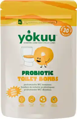 De Online Drogist Yokuu 3-in-1 Toilet Bom Fresh Summer Breeze 30ST aanbieding