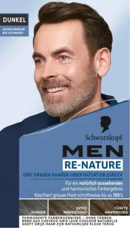 De Online Drogist Schwarzkopf Re-Nature Cream Men Medium Dark 1ST aanbieding