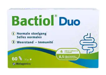 De Online Drogist Metagenics Bactiol Duo Capsules 60CP aanbieding