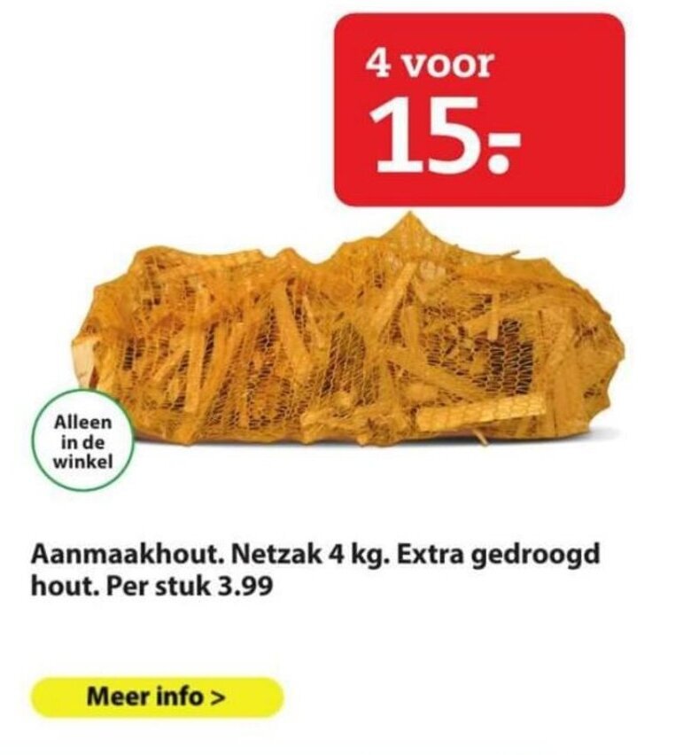 Stookpakket haardhout – 2 x 22L ovengedroogd hout aanmaakkrullen BBQ aansteker | - Grill Theater