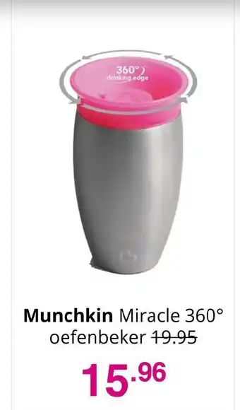 Baby & Tiener Munchkin Miracle 360 oefenbeker aanbieding