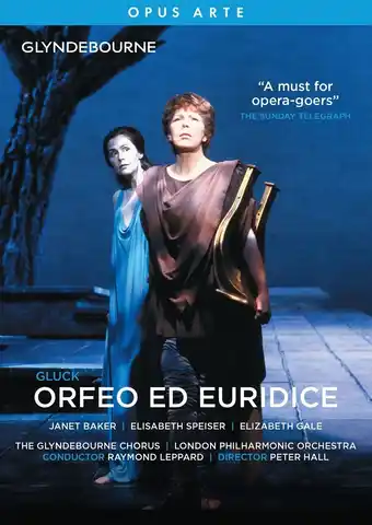 Bol.com Janet Baker, Raymon Leppard, Glyndebourne Chorus - Gluck Orfeo Ed Euridice (DVD) aanbieding