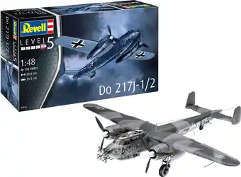 Bol.com 1:48 Revell 03814 Do 217J-1/2 Plane Plastic Modelbouwpakket aanbieding