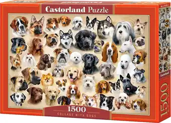 Bol.com Castorland Collage with Dogs - 1500 stukjes aanbieding