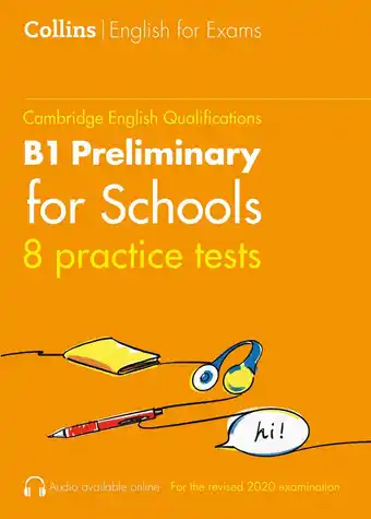 Bol.com Practice Tests for B1 Preliminary for Schools PET Volume 1 Collins Cambridge English aanbieding