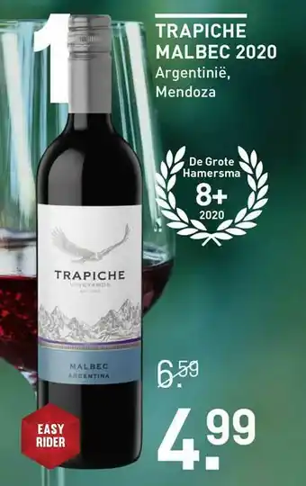 Gall & Gall Trapiche Malbec 2020 aanbieding