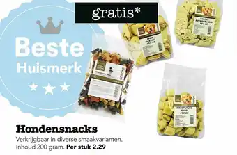 Dierspecialist Hondensnacks aanbieding