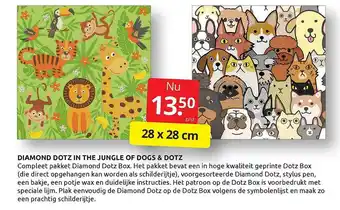 Boekenvoordeel Diamond Dotz In The Jungle Of Dogs & Dotz aanbieding