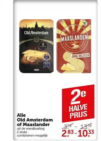 Coop Alle Old Amsterdam Of Maaslander aanbieding