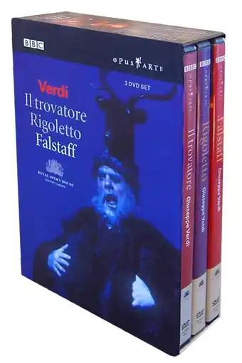 Bol.com Orchestra Of The Royal Opera House - Verdi: Falstaff/Il Trovatore/Rigoletto (4 DVD) aanbieding