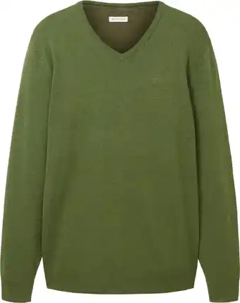 Bol.com TOM TAILOR basic v-neck sweater Heren Trui - Maat XXL aanbieding