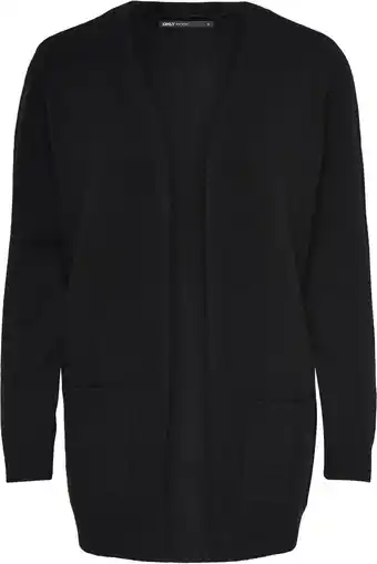 Bol.com ONLY ONLLESLY L/S OPEN CARDIGAN KNT NOOS Dames Vest - Maat S aanbieding