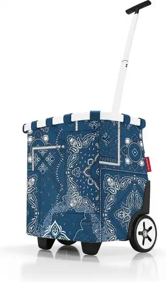 Bol.com Reisenthel Carrycruiser Boodschappentrolley - 40L - Bandana Blauw aanbieding