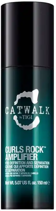 Amazon Catwalk by Tigi Curls Rock Amplifier crème voor krullend haar voor mooiere krullen 150 ml aanbieding
