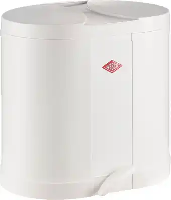 Bol.com Wesco Double Bin 170 Prullenbak - 2x15 l - Wit aanbieding