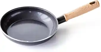 Bol.com GreenChef Vintage koekenpan 20cm - zwart - inductie - PFAS-vrij aanbieding