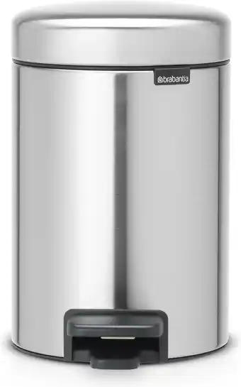 Bol.com Brabantia NewIcon Prullenbak - 3 liter - Matt Steel Fingerprint Proof aanbieding