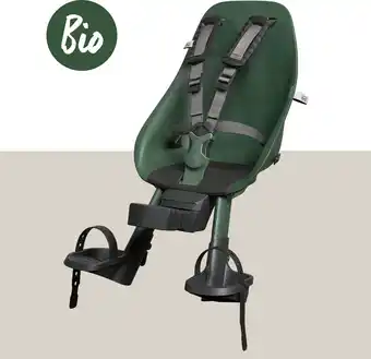 Bol.com Urban Iki Bio Fietsstoeltje Voor - Mosu Green/Bincho Black aanbieding