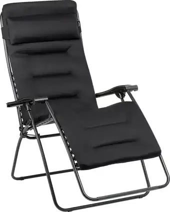Bol.com Lafuma RSX XL Clip Air Comfort - Relaxstoel - Verstelbaar - Inklapbaar - Zero Gravity - Acier aanbieding