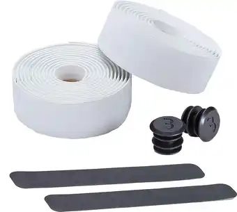 Bol.com BBB Cycling RaceRibbon Stuurtape - Antislip - Stuurlint Racefiets - Stretch Materiaal - Wit - 2 Rollen - BHT-01 aanbieding