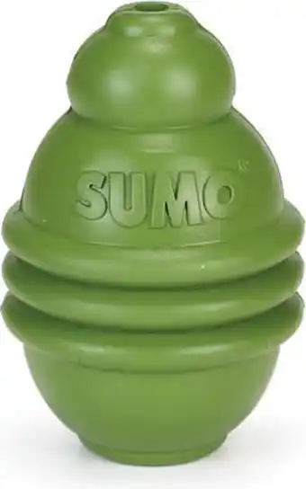 Bol.com Beeztees Sumo Play - Hondenspeelgoed - Rubber - Groen - M aanbieding