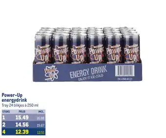 Makro Power-Up energydrink aanbieding