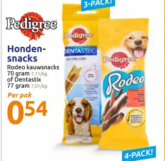 Action Honden- snacks aanbieding