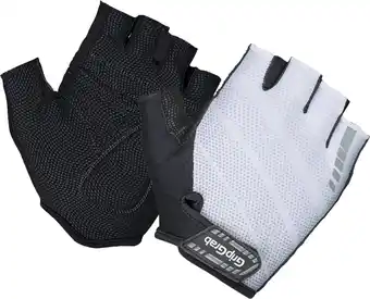 Bol.com GripGrab - Rouleur Padded Korte Vinger Zomer Fietshandschoenen - Wit - Unisex - Maat M aanbieding