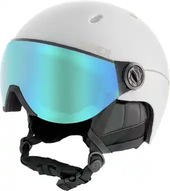 Bol.com Sinner Titan Visor Skihelm - Wintersport - Mat wit - Maat S aanbieding