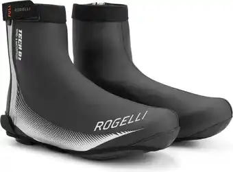 Bol.com Rogelli Tech-01 Fiandrex Fiets Overschoenen - Wielrennen - Winddicht en Waterafstotend - Zwart - Maat 38-39 aanbieding