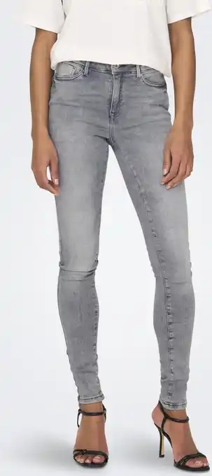 Bol.com ONLY ONLPOWER MID PUSH UP SK AZG937 NOOS Dames Jeans - Maat M X L32 aanbieding