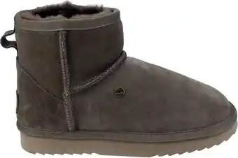 Bol.com Warmbat Wallaby Women Suede Boot Dames Laarzen - Taupe - Maat 38 aanbieding