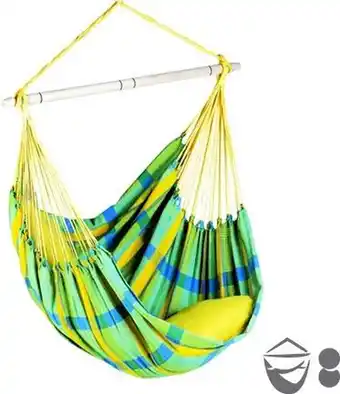 Bol.com Amazonas Hangstoel 'Brasil' lemon aanbieding