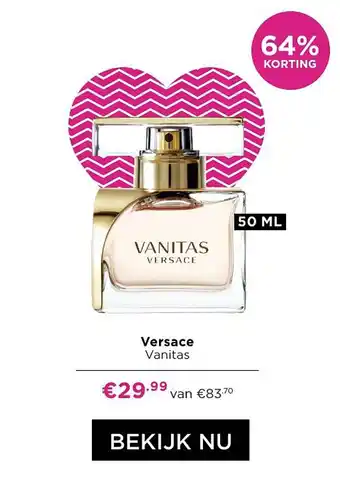 ICI Paris XL Versace Vanitas 50ml aanbieding