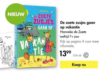 The Read Shop De zoete zusjes gaan op vakantie aanbieding