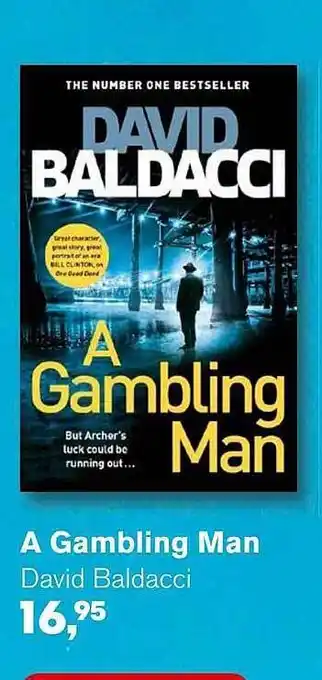 AKO A Gambling Man - David Baldacci aanbieding