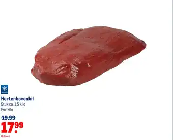 Makro Hertenbovenbil aanbieding