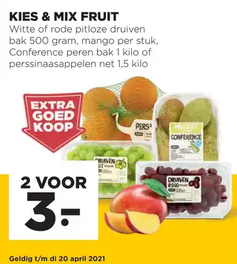 Jumbo Kies mix fruit aanbieding