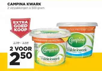 Jumbo Campina Kwark 500 gram aanbieding