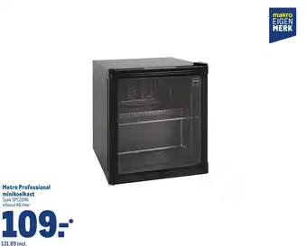 Makro Metro Professional minikoelkast aanbieding