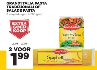 Jumbo Grand italia pasta tradizionali of salade pasta 500 gram aanbieding