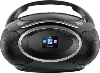 Bol.com Imperial Dabman PBB3 Boombox - DAB+ - internetradio - CD - bluetooth - zwart aanbieding