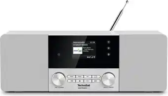 Bol.com TechniSat DIGITRADIO 4C Tafelradio DAB+, FM, DAB Bluetooth Wit aanbieding