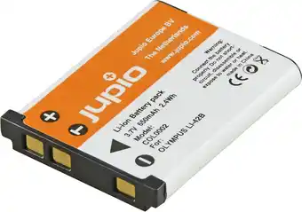 Bol.com Jupio Li-40B / Li-42B / NP45 / D-Li63 / EN-EL10/ NP-80/ KLIC-7006 650 mAh - Accu Camera aanbieding