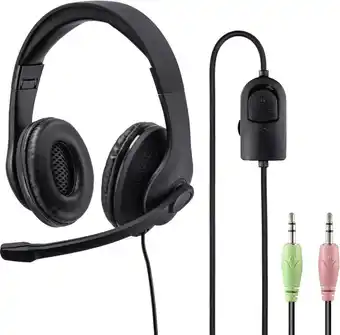 Bol.com Hama PC-Office-headset HS-P200, stereo, zwart aanbieding