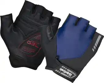 Bol.com GripGrab - ProGel Padded Korte Vinger Zomer Fietshandschoenen - Navy - Unisex - Maat L aanbieding