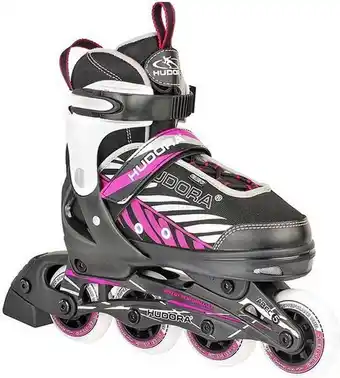 Bol.com Hudora Inlineskate Mia Skeelers Roze - Zwart 29-32 aanbieding